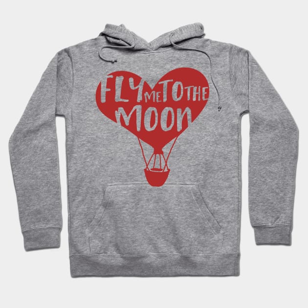 Fly Me to the Moon Hoodie by deificusArt